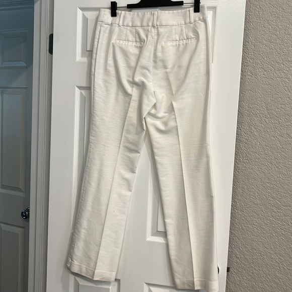 Loft white slacks - Picture 5 of 8